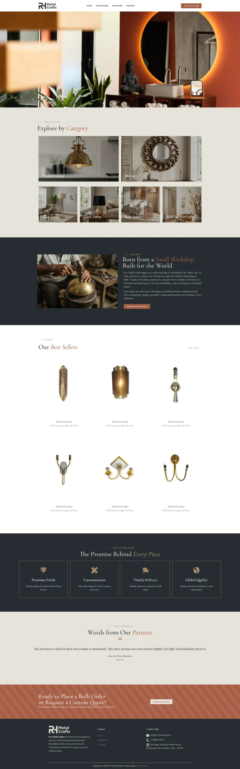 Home Decor Handicraft Supplier